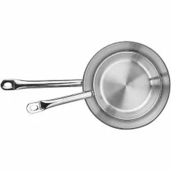 10-Piece Stainless Steel Assorted Cookware Set with Glass Lids by CONTEXT -Cookware Sales Shop stainless steel pot pan sets ctsetcook10ss 4f 1000