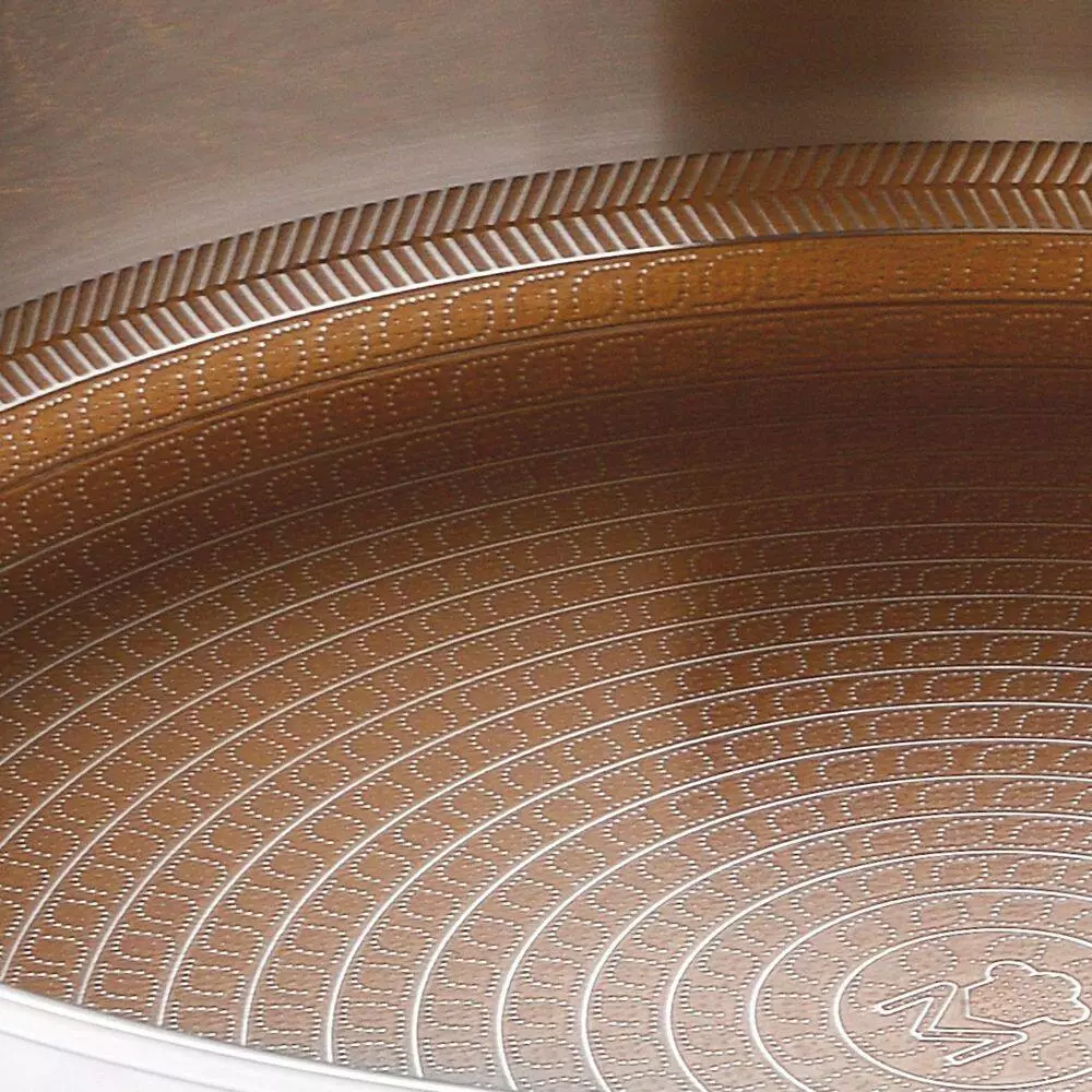 Giro 10 Piece Stainless Steel Nonstick Cookware Set with Lids in Silver by MasterPRO 8 Giro 10 Piece Stainless Steel Nonstick Cookware Set with Lids in Silver by MasterPRO - Image 6