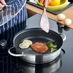 Miki 14-Piece Stainless Steel Non Stick Cookware Set by Velaze 20 Miki 14-Piece Stainless Steel Non Stick Cookware Set by Velaze -Cookware Sales Shop stainless steel pot pan sets vlz gb 14 44 1000