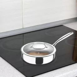 Giro 3 qt. Stainless Steel Nonstick Saute Pan with Lid by MasterPRO -Cookware Sales Shop stainless steel saute pans mpus10163stsms 31 1000