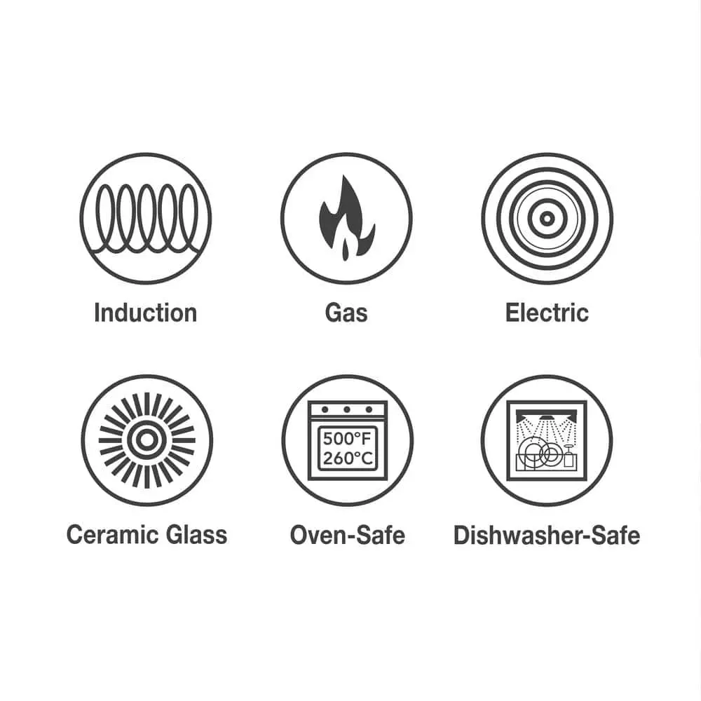 Gourmet Tri-Ply Clad 5 qt. Round Stainless Steel Dutch Oven with Lid by Tramontina 10 Gourmet Tri-Ply Clad 5 qt. Round Stainless Steel Dutch Oven with Lid by Tramontina - Image 8