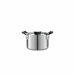 Nesting 6-Piece Stainless Steel Tri-Ply Clad Sauce and Stock Pot Set by Tramontina -Cookware Sales Shop stainless steel tramontina pot pan sets 80116 048ds 4f 1000