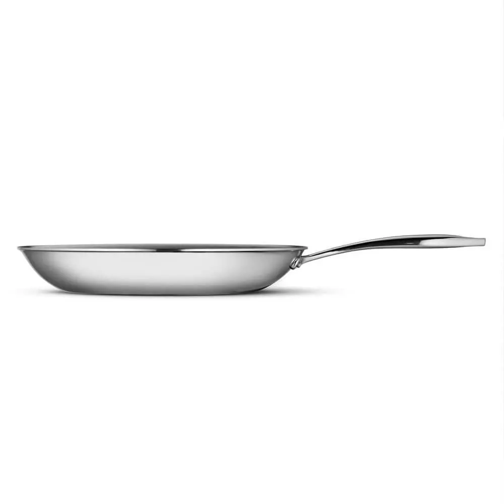 Gourmet Tri-Ply Clad 12 in. Stainless Steel Frying Pan by Tramontina 4 Gourmet Tri-Ply Clad 12 in. Stainless Steel Frying Pan by Tramontina - Image 2