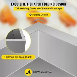 35.8 in. x 24 in. x 18.5 in. Stainless Steel Evaporator Sap Stove with Divided Pan and Feed Pan for Boiling Maple Syrup by VEVOR -Cookware Sales Shop stainless steel vevor pot pan sets zfq2x3gb000000001v0 1f 1000