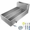 Maple Syrup Evaporator Pan 48 x 24 x 19 in. Stainless Steel Maple Syrup Boiling Pan with Divided Pan and Feed Pan by VEVOR -Cookware Sales Shop stainless steel vevor stock pots zfq2x4ydbgb000001v0 64 1000