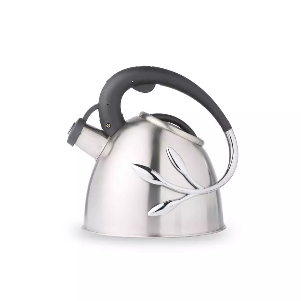 2QT Vine SS Whistling Tea Kettle by EveryDay Solutions 4 2QT Vine SS Whistling Tea Kettle by EveryDay Solutions - Image 2
