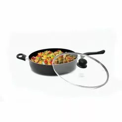 5.1 qt. King-Size Aluminum Cooker with Lid by Starfrit 7 5.1 qt. King-Size Aluminum Cooker with Lid by Starfrit -Cookware Sales Shop starfrit stock pots 033156 004 0000 31 1000