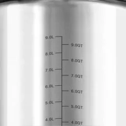 12 qt. Stainless Steel Nonstick Stock Pot with Lid by BERGNER 12 12 qt. Stainless Steel Nonstick Stock Pot with Lid by BERGNER -Cookware Sales Shop stock pots bgus10125sts 1f 1000