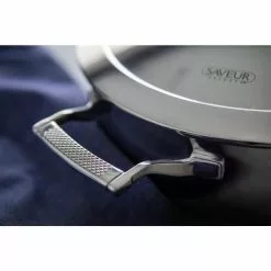 6 qt. Tri-Ply Stainless Steel Stock Pot with Lid by SAVEUR SELECTS 14 6 qt. Tri-Ply Stainless Steel Stock Pot with Lid by SAVEUR SELECTS -Cookware Sales Shop stock pots m19 005 8 fa 1000