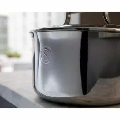 8 qt. Tri-Ply Stainless Steel Stock Pot with Lid by SAVEUR SELECTS -Cookware Sales Shop stock pots m19 005 9 4f 1000