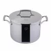 8 qt. Tri-Ply Stainless Steel Stock Pot with Lid by SAVEUR SELECTS 1 8 qt. Tri-Ply Stainless Steel Stock Pot with Lid by SAVEUR SELECTS -Cookware Sales Shop stock pots m19 005 9 64 1000