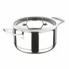 5CX 3.5 qt. Stainless Steel Copper Core Soup Pot with Glass Lid by MasterPRO
