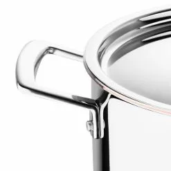 5CX 8 qt. Stainless Steel 5-Ply Copper Core Stock Pot with Lid by MasterPRO 14 5CX 8 qt. Stainless Steel 5-Ply Copper Core Stock Pot with Lid by MasterPRO -Cookware Sales Shop stock pots mpus10184stsms 44 1000