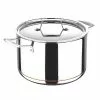 5CX 8 qt. Stainless Steel 5-Ply Copper Core Stock Pot with Lid by MasterPRO -Cookware Sales Shop stock pots mpus10184stsms 64 1000