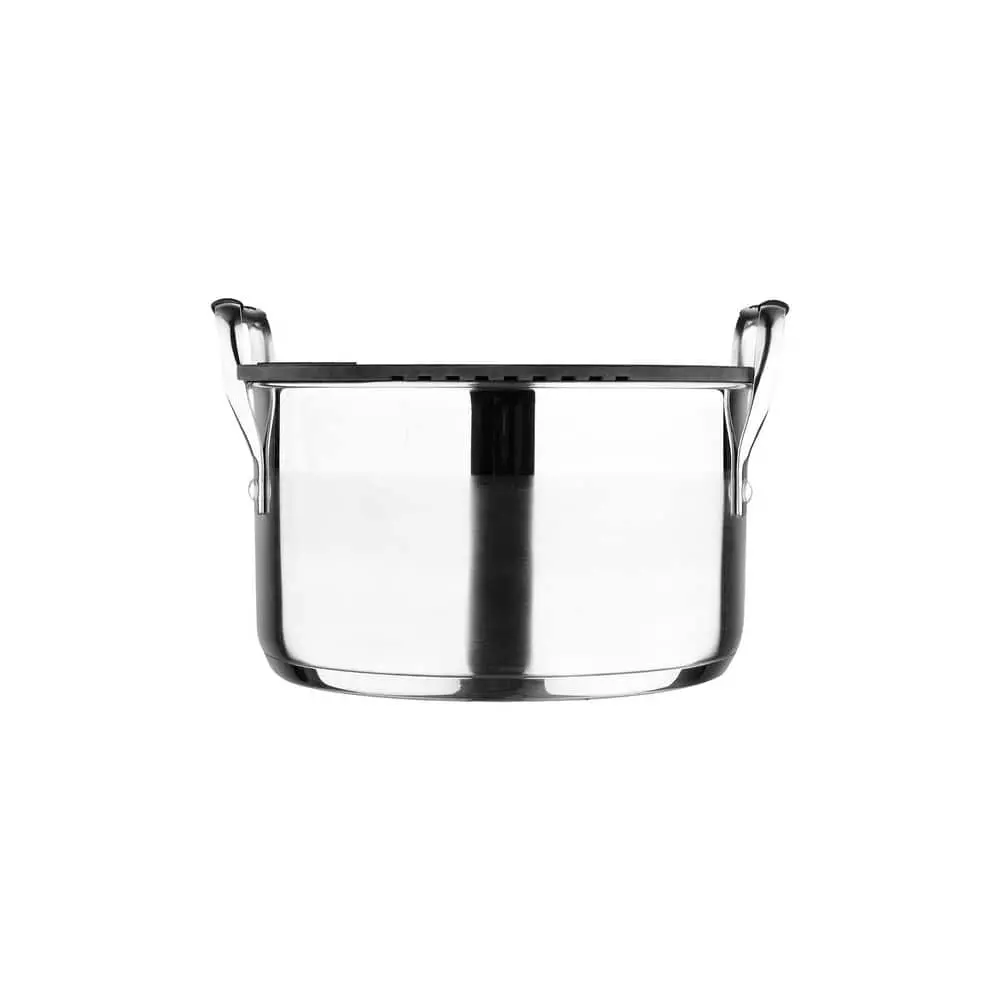 Nesting Stainless Steel Collection 3.6 qt. Covered Stock Pot by MasterPRO 7 Nesting Stainless Steel Collection 3.6 qt. Covered Stock Pot by MasterPRO - Image 5