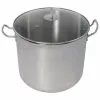 24 Qt. All Purpose Stainless Steel Cooking Stock Pot by Camerons Products -Cookware Sales Shop stock pots sp24w 64 1000