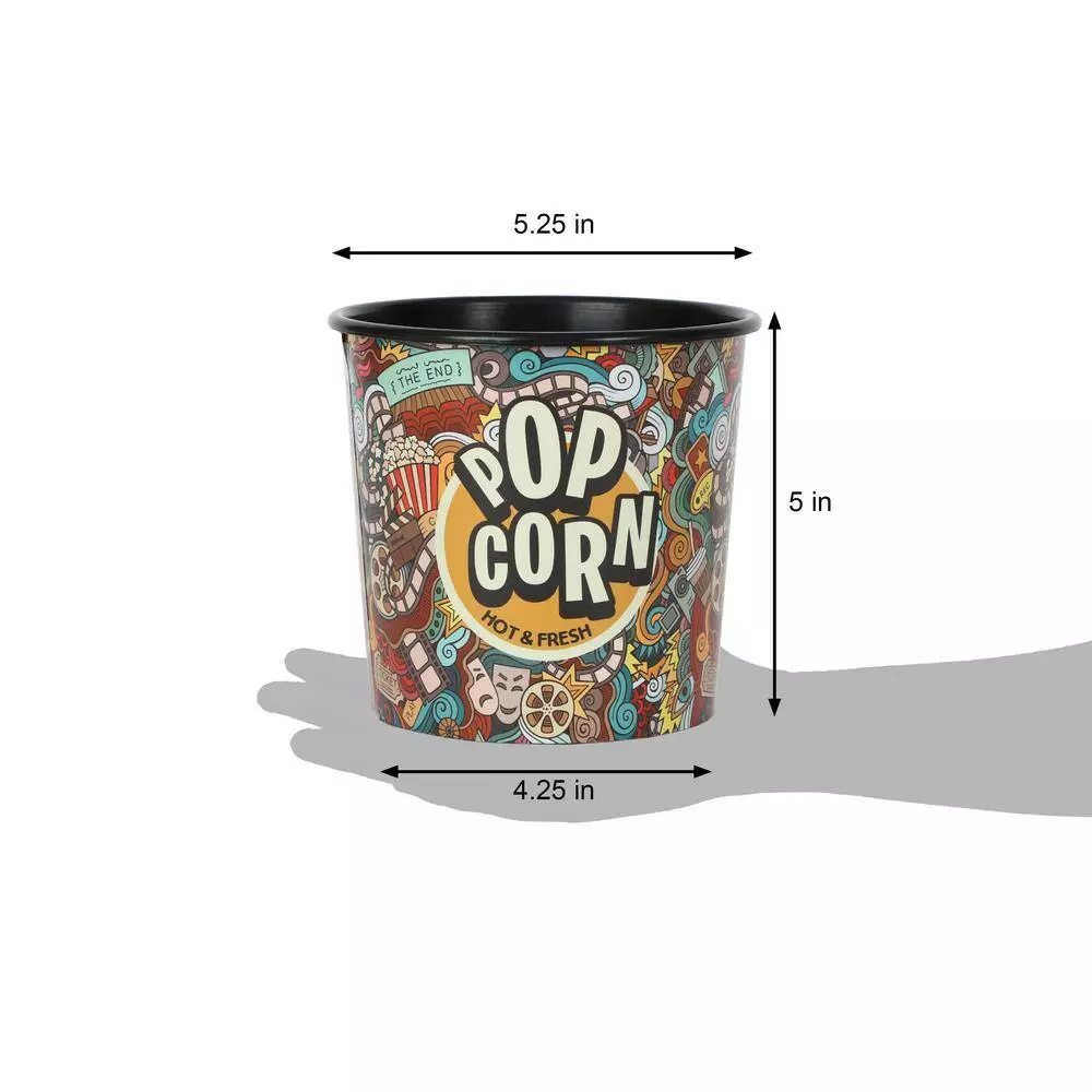 6 qt. Stainless Steel with 4-Film Festival Graffiti Tubs by Whirley-Pop 7 6 qt. Stainless Steel with 4-Film Festival Graffiti Tubs by Whirley-Pop - Image 5