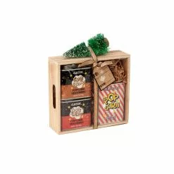 6 qt. Aluminum Stovetop Popcorn Popper with Retro Tins Wooden Box Set by Whirley-Pop -Cookware Sales Shop stovetop popcorn poppers 24026 d c3 1000