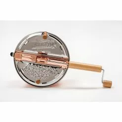 6 qt. Copper Plate Stainless Steel Stovetop Popcorn Popper Poppin' by to Wish You Happy Holidays Set by Whirley-Pop 13 6 qt. Copper Plate Stainless Steel Stovetop Popcorn Popper Poppin' by to Wish You Happy Holidays Set by Whirley-Pop -Cookware Sales Shop stovetop popcorn poppers 38027 fa 1000