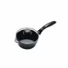 Classic Series 1.4 qt. Cast Aluminum Nonstick Sauce Pan in Gray with Glass Lid by Swiss Diamond 2 Classic Series 1.4 qt. Cast Aluminum Nonstick Sauce Pan in Gray with Glass Lid by Swiss Diamond -Cookware Sales Shop swiss diamond sauce pans 6716c 64 1000