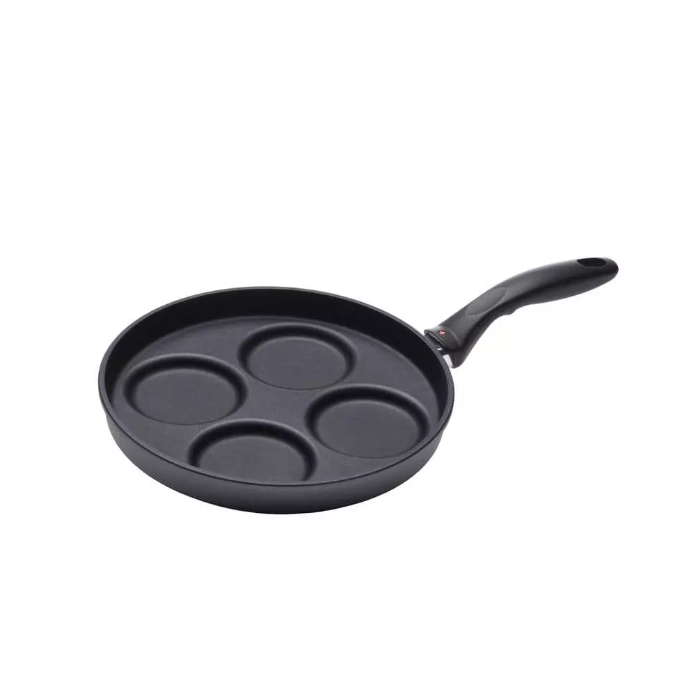 Nonstick Plett Pan - Swedish Pancake Pan by Swiss Diamond 3 Nonstick Plett Pan - Swedish Pancake Pan by Swiss Diamond