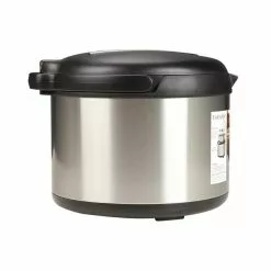 5 qt. Stainless Steel Energy-Saving Thermal Cooker Stock Pot in Black by Tayama -Cookware Sales Shop tayama stock pots txm 50cfr 4f 1000
