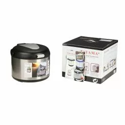 5 qt. Stainless Steel Energy-Saving Thermal Cooker Stock Pot in Black by Tayama -Cookware Sales Shop tayama stock pots txm 50cfr 76 1000