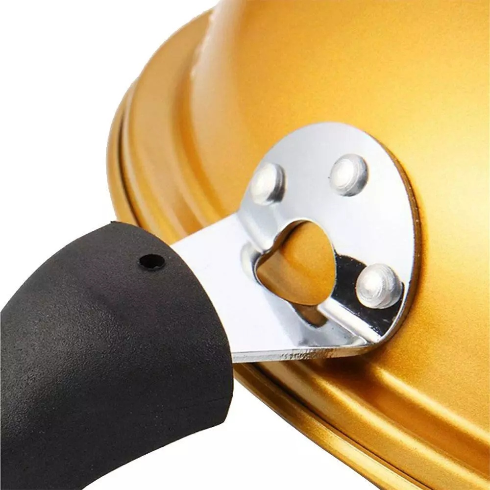 12.6 in. Ceramic Non-Stick Golden Wok by Tayama 8 12.6 in. Ceramic Non-Stick Golden Wok by Tayama - Image 6