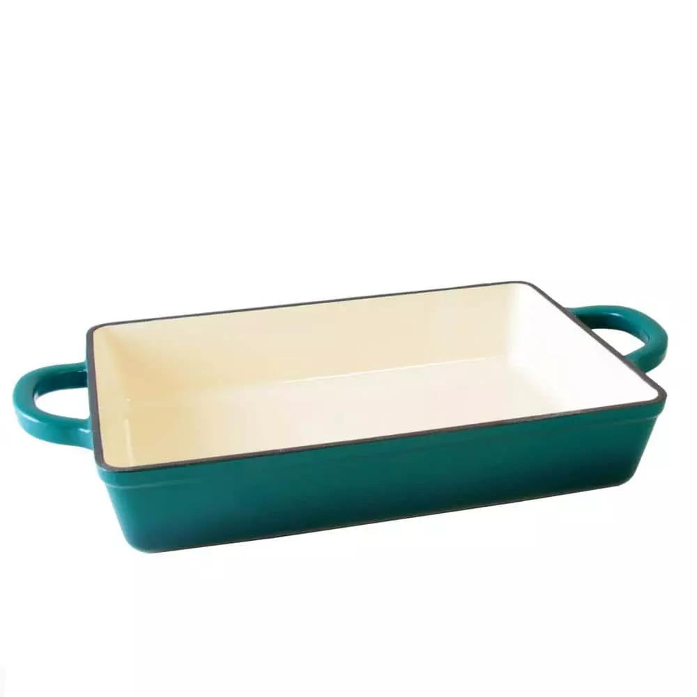 Artisan 13 in. Rectangle Enameled Cast Iron Lasagna Pan by Crock-Pot 3 Artisan 13 in. Rectangle Enameled Cast Iron Lasagna Pan by Crock-Pot