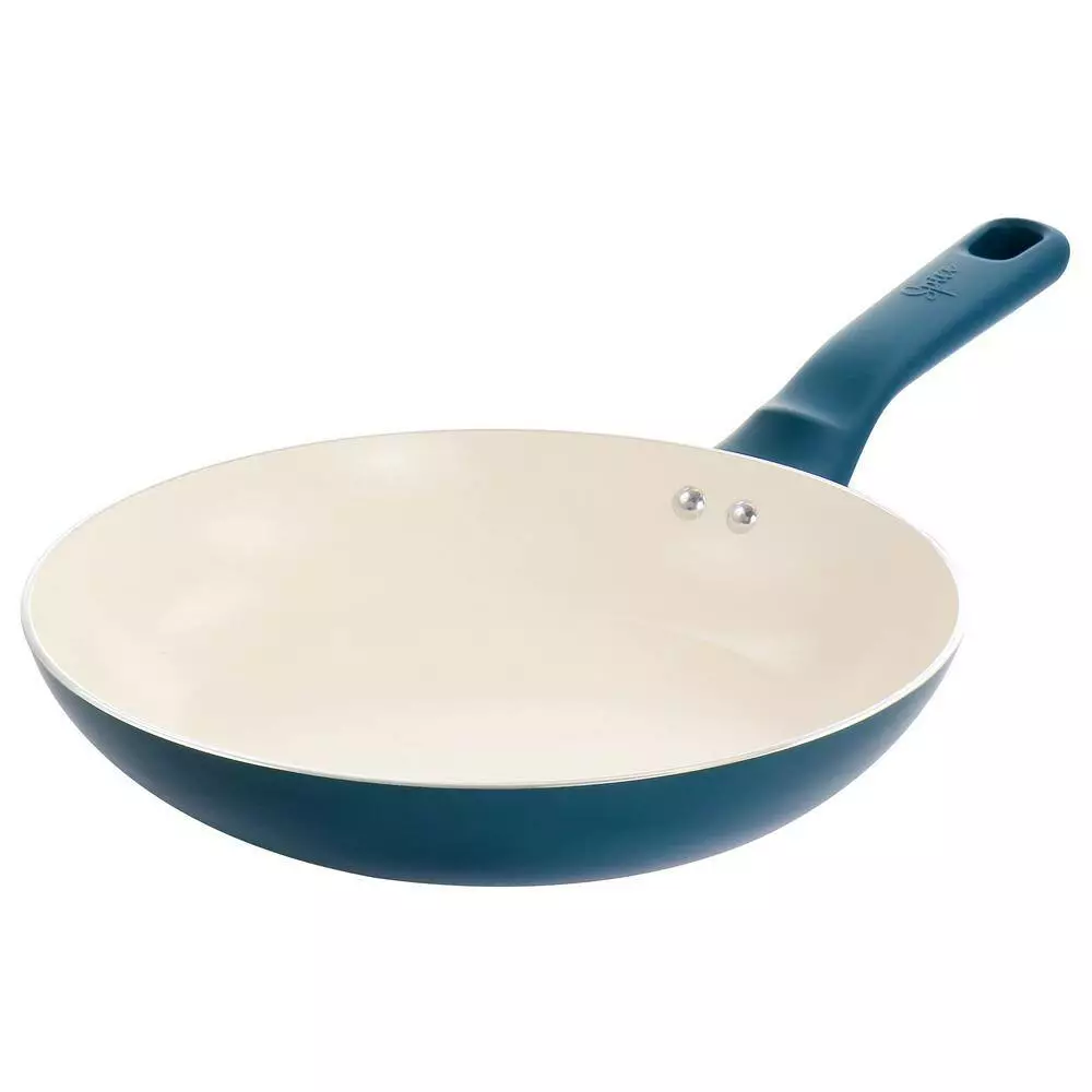 Savory Saffron 16-Piece Ceramic Nonstick Cookware Set in Teal by Spice BY TIA MOWRY 10 Savory Saffron 16-Piece Ceramic Nonstick Cookware Set in Teal by Spice BY TIA MOWRY - Image 8