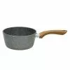 Stone & Wood 1 qt. Aluminum Nonstick Sauce Pan in Granite by Tognana -Cookware Sales Shop tognana sauce pans v775812mgrw 64 1000