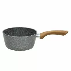 Stone & Wood 1 qt. Aluminum Nonstick Sauce Pan in Granite by Tognana