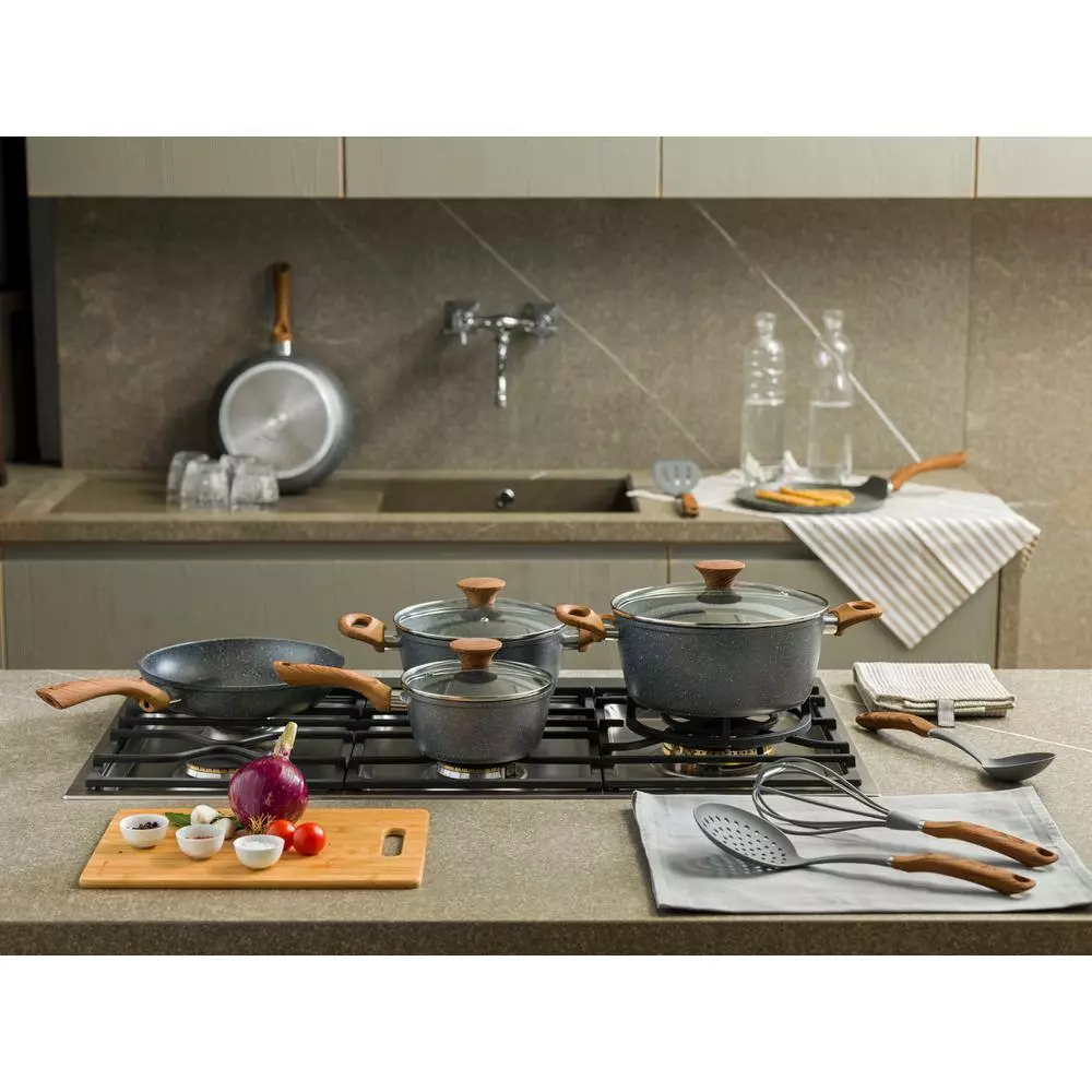 11 in. Stone and Wood Style Crepiere by Tognana 7 11 in. Stone and Wood Style Crepiere by Tognana - Image 5