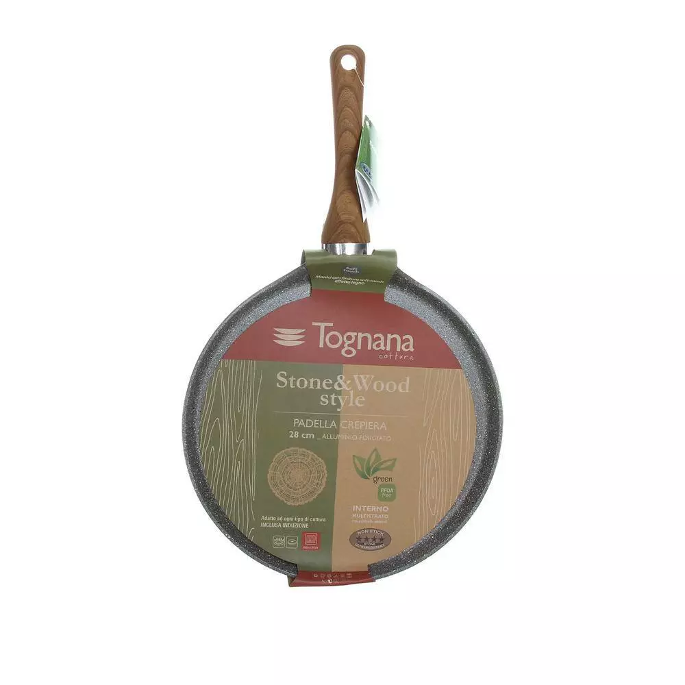 11 in. Stone and Wood Style Crepiere by Tognana 5 11 in. Stone and Wood Style Crepiere by Tognana - Image 3