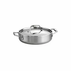Gourmet Tri-Ply Clad 3 Qt. Covered Braiser by Tramontina