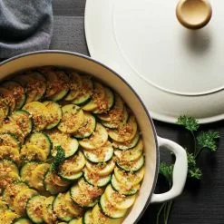 Gourmet 4 qt. Latte Cast Iron Braiser by Tramontina -Cookware Sales Shop tramontina braisers 80131 087ds 66 1000