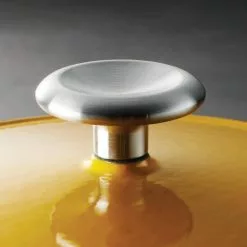 Gourmet 4 qt. Sunrise Yellow Cast Iron Braiser by Tramontina -Cookware Sales Shop tramontina braisers 80131 088ds 66 1000