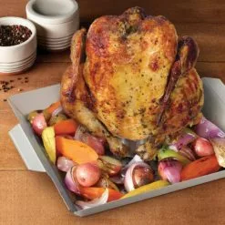 Outdoor Stainless Steel Chicken Roaster with Can by Tramontina 15 Outdoor Stainless Steel Chicken Roaster with Can by Tramontina -Cookware Sales Shop tramontina roasting pans 80905 008ds 44 1000
