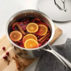 Gourmet Prima 3 qt. Stainless Steel Sauce Pan with Lid by Tramontina 15 Gourmet Prima 3 qt. Stainless Steel Sauce Pan with Lid by Tramontina -Cookware Sales Shop tramontina sauce pans 80101 025ds 40 1000