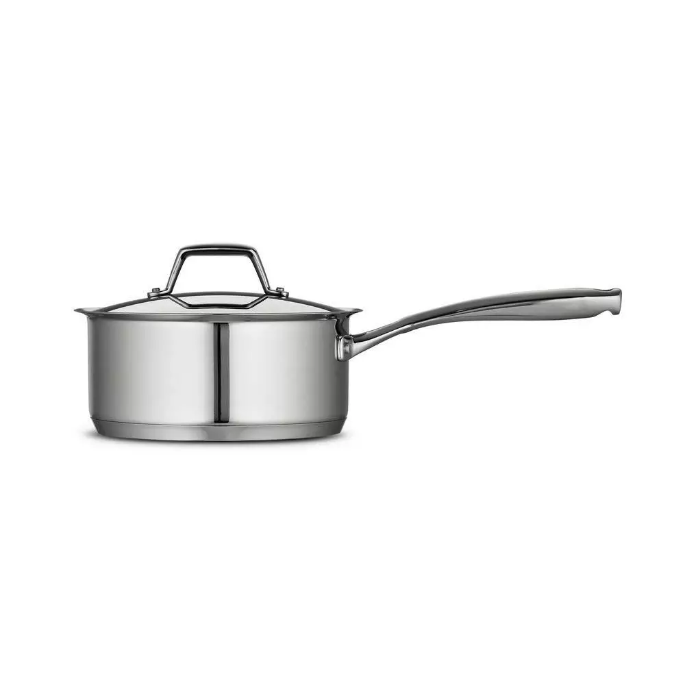 Gourmet Prima 3 qt. Stainless Steel Sauce Pan with Lid by Tramontina 4 Gourmet Prima 3 qt. Stainless Steel Sauce Pan with Lid by Tramontina - Image 2