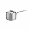 Gourmet Tri-Ply Clad 2 qt. Stainless Steel Sauce Pan with Lid by Tramontina 2 Gourmet Tri-Ply Clad 2 qt. Stainless Steel Sauce Pan with Lid by Tramontina -Cookware Sales Shop tramontina sauce pans 80116 022ds 64 1000
