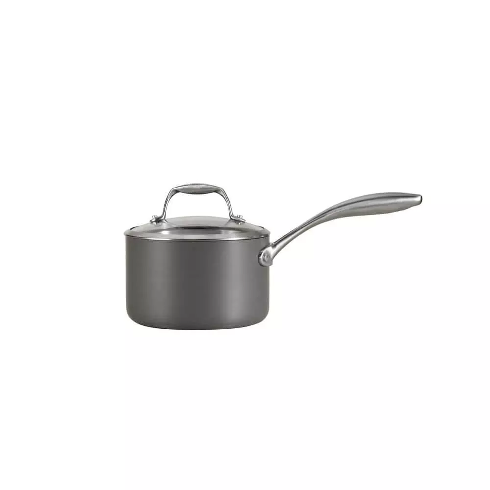 2 qt. Hard-Anodized Aluminum Nonstick Covered Sauce Pan by Tramontina 3 2 qt. Hard-Anodized Aluminum Nonstick Covered Sauce Pan by Tramontina