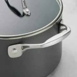 4 qt. Hard-Anodized Aluminum Nonstick Covered Sauce Pan by Tramontina -Cookware Sales Shop tramontina sauce pans 80123 075ds 77 1000