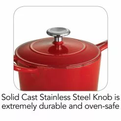 Gourmet 2.5 qt. Enameled Cast Iron Sauce Pan in Gradated Red with Lid by Tramontina -Cookware Sales Shop tramontina sauce pans 80131 060ds 1f 1000