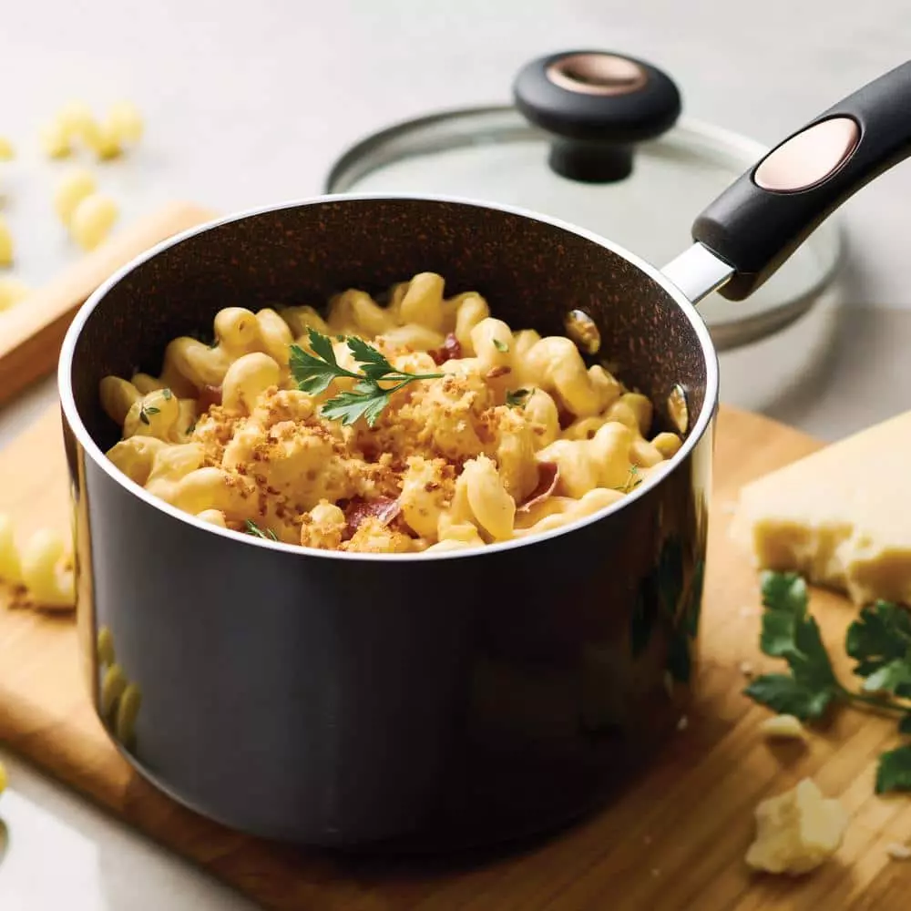 Pots & Pans 2 qt. Aluminum Nonstick Sauce Pan by Tramontina 4 Pots & Pans 2 qt. Aluminum Nonstick Sauce Pan by Tramontina - Image 2