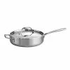 Gourmet Tri-Ply Clad 3 qt. Stainless Steel Saute Pan with Lid by Tramontina 2 Gourmet Tri-Ply Clad 3 qt. Stainless Steel Saute Pan with Lid by Tramontina -Cookware Sales Shop tramontina saute pans 80116 058ds 64 1000