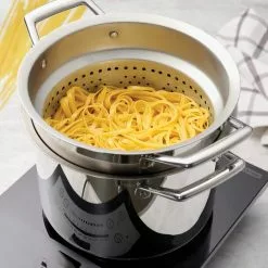 Gourmet Prima 8 qt. Stainless Steel Stock Pot with Lid by Tramontina -Cookware Sales Shop tramontina stock pots 80101 011ds a0 1000