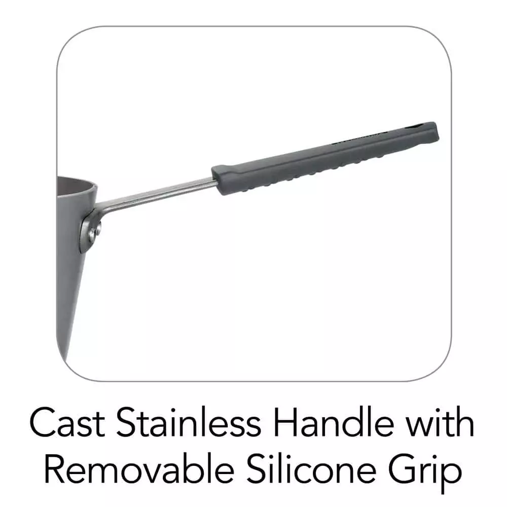 Professional Fusion 5.5 Qt. Aluminum Fry Set by Tramontina 5 Professional Fusion 5.5 Qt. Aluminum Fry Set by Tramontina - Image 3