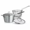 Professional Fusion 5.5 Qt. Aluminum Fry Set by Tramontina -Cookware Sales Shop tramontina stock pots 80114 512ds 64 1000