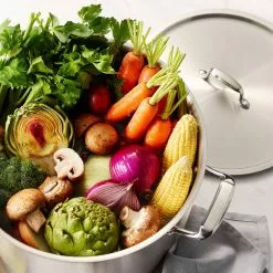 Gourmet 12 qt. Stainless Steel Stock Pot with Lid by Tramontina 12 Gourmet 12 qt. Stainless Steel Stock Pot with Lid by Tramontina -Cookware Sales Shop tramontina stock pots 80120 000ds a0 1000